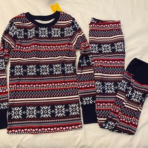 Kids fairisle pajamas